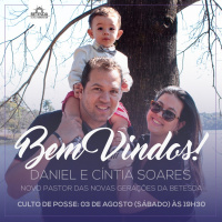 Culto de Posse do Pastor Daniel Soares | Pr Rodrigo Quintã (03/08/19)