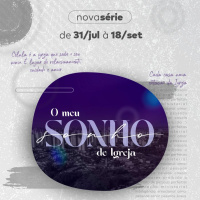 NOVA SÉRIE: O MEU SONHO DE IGREJA | PR RICARDO CAPLER (31.07)