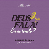 DEUS FALA, EU ENTENDO? | Eloane Capler | 26.07.2020