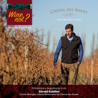 Entrevista com Gérald Gabillet, Estate Manager e Head Winemaker da Cheval des Andes (en Español)