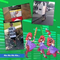 Mosqueteiros #26 – Saci vendendo cerveja de patinete