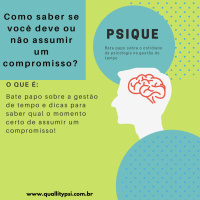Como saber se você deve ou não assumir um compromisso?