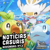 Notícias Casuais: Novembro pt. 2 - Gados do Pokémon Sword and Shield, Xbox Gamepass recheado de jogos e Half Life Alyx confirmado 