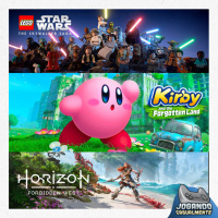 Jogando Casualmente #79 - LEGO Star Wars: The Skywalker Saga, Kirby and the Forgotten Land e Horizon Forbidden West