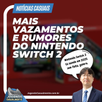 Notícias Casuais - Nintendo Switch 2 agora é real