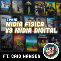 Jogando Casualmente #15 - Mídia Física Vs. Mídia Digital ft. Caio Hansen (Jogo Véio)
