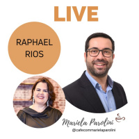 #044 Café com Mariela Parolini e Raphael Rios - live sobre política e jornalismo