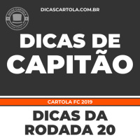 Dicas do Cartola FC 2019 - Dicas de Capitão Rodada 20