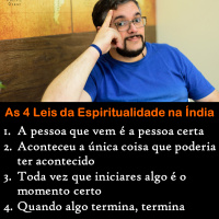 As 4 Leis da Espiritualidade na Índia