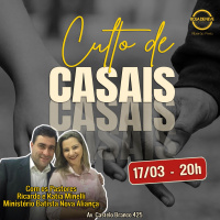 Culto de casais - Pr Ricardo Minelli - 17-03-2023