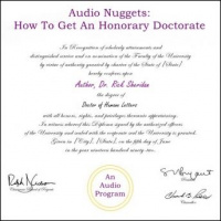 Audio Nuggets: How To Get An Honorary Doctorate Audiobook
