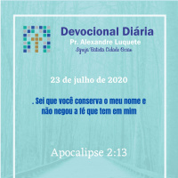 Devocional Diária 23/07/2020