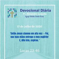 Devocional Diária 17/07/2020