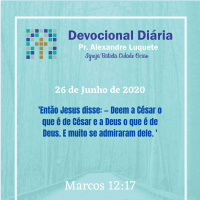 Devocional Diária 26/06/2020