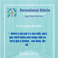 Devocional Diária 17/06/2020
