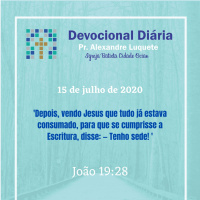 Devocional Diária 15/07/2020