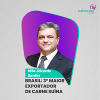 BRASIL: O 3° MAIOR EXPORTADOR DE CARNE SUÍNA - MSc. Ricardo Santin | Ep. 362