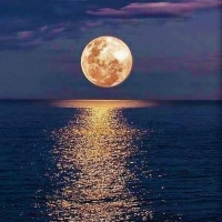 Lua Cheia a 20 graus de Leão em 9 de fevereiro de 2020