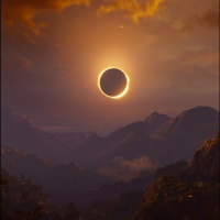 Eclipse Solar Anular em Aquário 