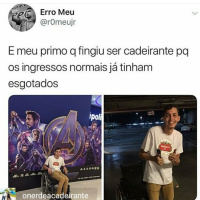 MEIA ENTRADA E O CADEIRANTE FALSO