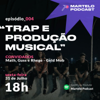 Martelo Podcast 004 - Trap e Produção Musical com GELD MOB