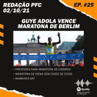 Redação PFC 25 - Guye Adola vence Maratona de Berlim e prévia da Maratona de Londres