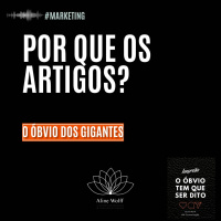 Descubra o porque dos artigos