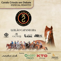 Cavalo Crioulo Em Debate Especial Remates #25 - LEILÃO CAPANEGRA