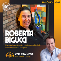 #209: Roberta Bigucci, diretora administrativa e de responsabilidade Sócioambiental da MBigucci