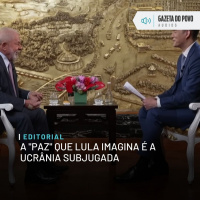 Editorial: A “paz” que Lula imagina é a Ucrânia subjugada