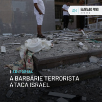 Editorial: A barbárie terrorista ataca Israel