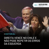Editorial: Direita vence no Chile e não pode repetir os erros da esquerda