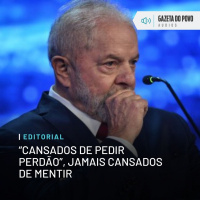Editorial: “Cansados de pedir perdão”, jamais cansados de mentir