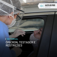 Editorial: Ômicron, testagem e restrições