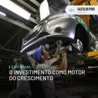 Editorial: O investimento como motor do crescimento