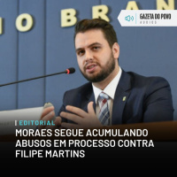 Editorial: Moraes segue acumulando abusos em processo contra Filipe Martins