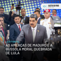 Editorial: As ameaças de Maduro e a bússola moral quebrada de Lula