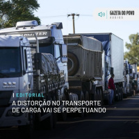A distorção no transporte de carga vai se perpetuando