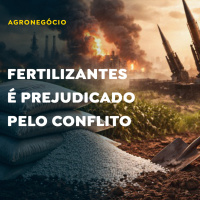 Como o setor de fertilizantes é prejudicado pelo conflito no Oriente Médio?