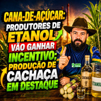 Cana-de-açúcar: Produtores de etanol vão ganhar incentivo produção de cachaça em destaque