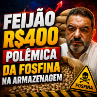 Feijão a R$ 400 e a Polêmica da Fosfina na Armazenagem