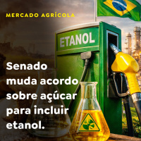 Senado muda acordo sobre açúcar para incluir etanol