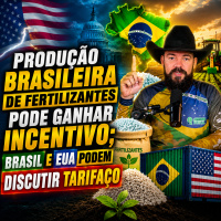 Produção brasileira de FERTILIZANTES pode ganhar incentivo Brasil e EUA podem discutir TARIFAÇO
