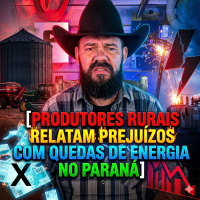 Produtores rurais relatam prejuízos com quedas de energia no Paraná