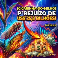  Cigarrinha-do-milho causa prejuízo de US$25,8 bilhões ao Brasil em quatro anos