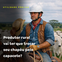 Produtor rural vai ter que trocar seu chapéu pelo capacete?