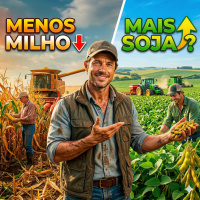  Menos Milho, Mais Soja A decisão dos produtores diante da crise global de fertilizantes