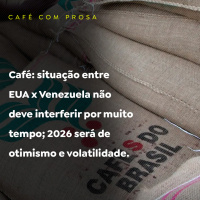 Como fica o café na tensão EUA X Venezuela? Mercado segue volátil.
