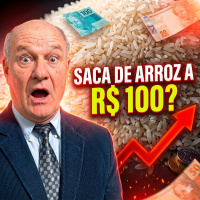 Saca de Arroz a R$ 100? Oferta Limitada e Quebra de Safra no Mercosul Pressionam os Preços