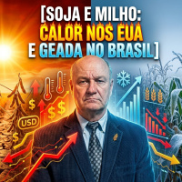 Soja e milho: calor nos EUA e geada no Brasil os rumos dos grãos pelo mundo